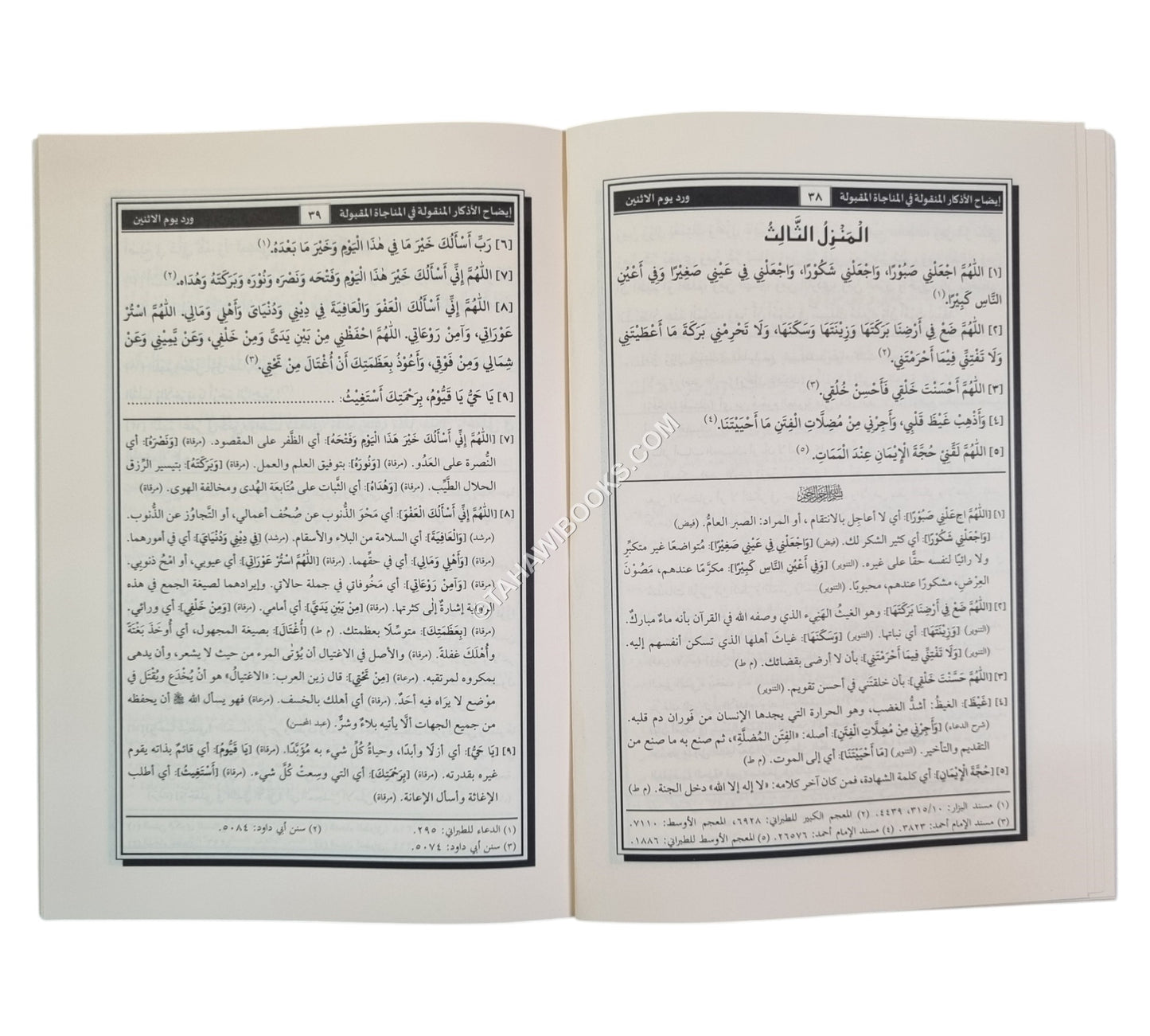 إيضاح الأذكار المنقولة في المناجاة المقبولة-وسط