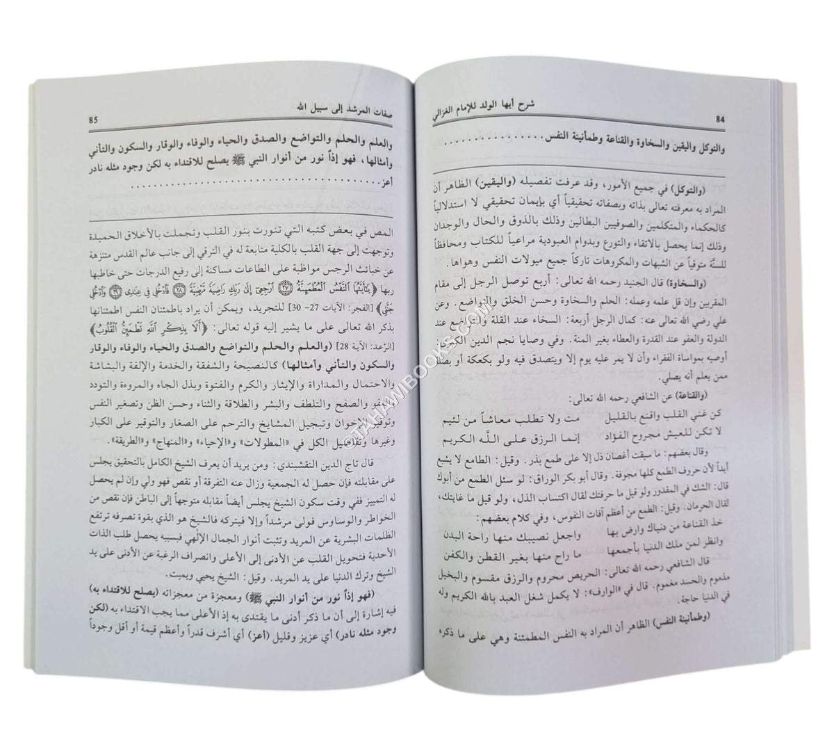شرح أيها الولد للإمام الغزالي