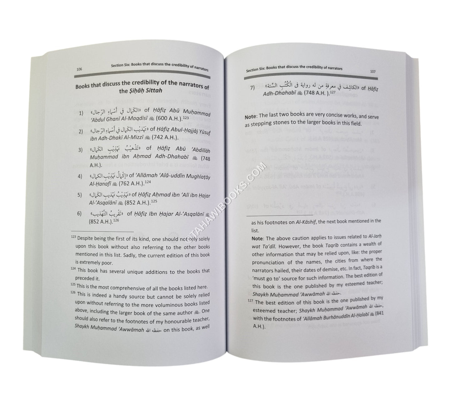 Glimpses into the field of Hadith Terminology