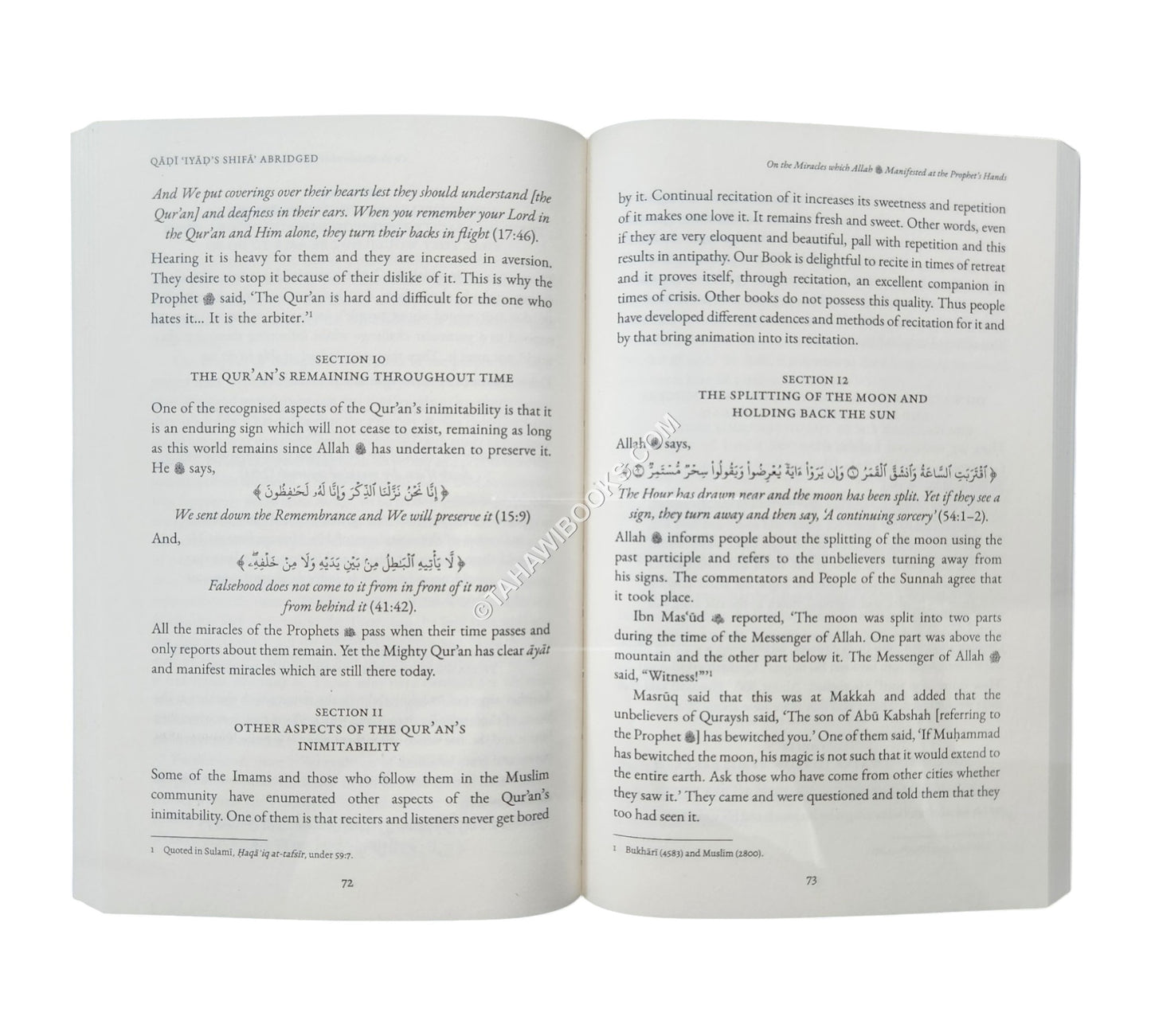Qadi Iyad’s Shifa Abridged