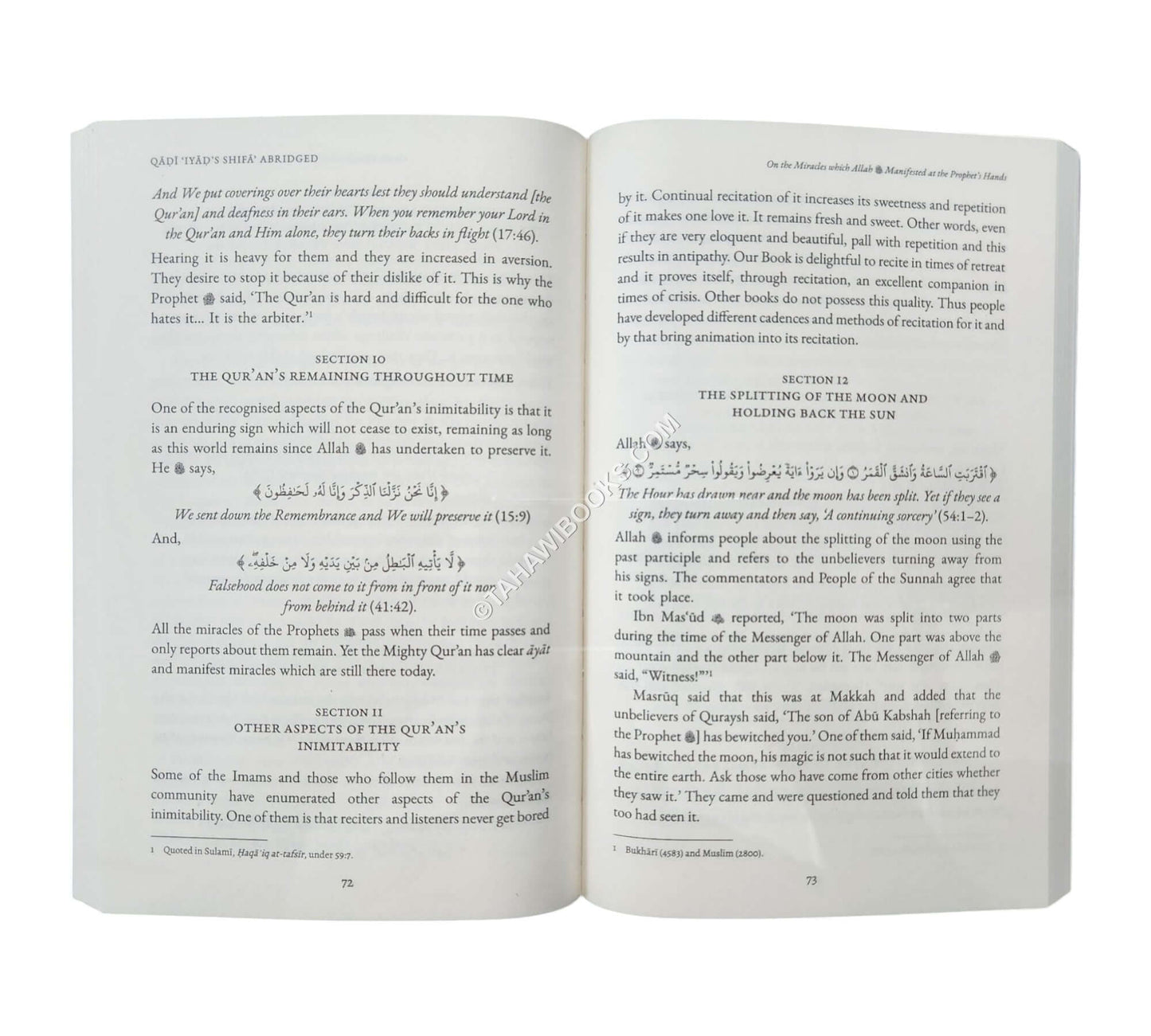 Qadi Iyad’s Shifa Abridged