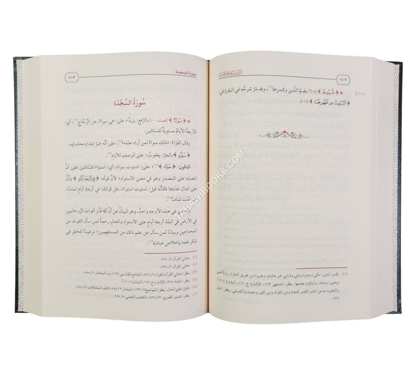 الشفاء في علل القراءات