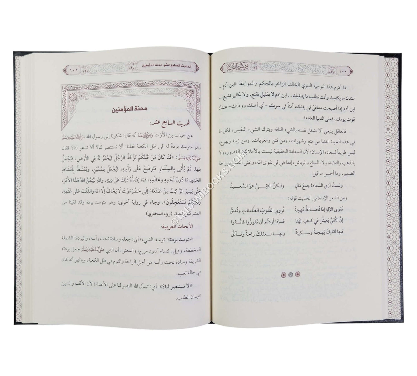 من كنوز السنة النبوية : دراسات أدبية ولغوية من الحديث الشريف