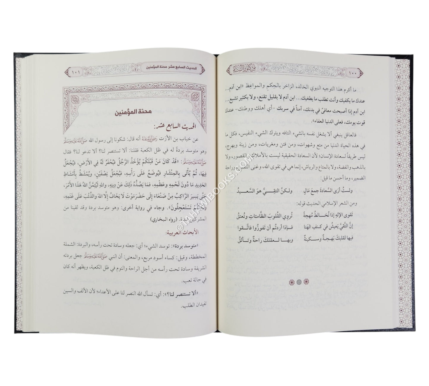 من كنوز السنة النبوية : دراسات أدبية ولغوية من الحديث الشريف