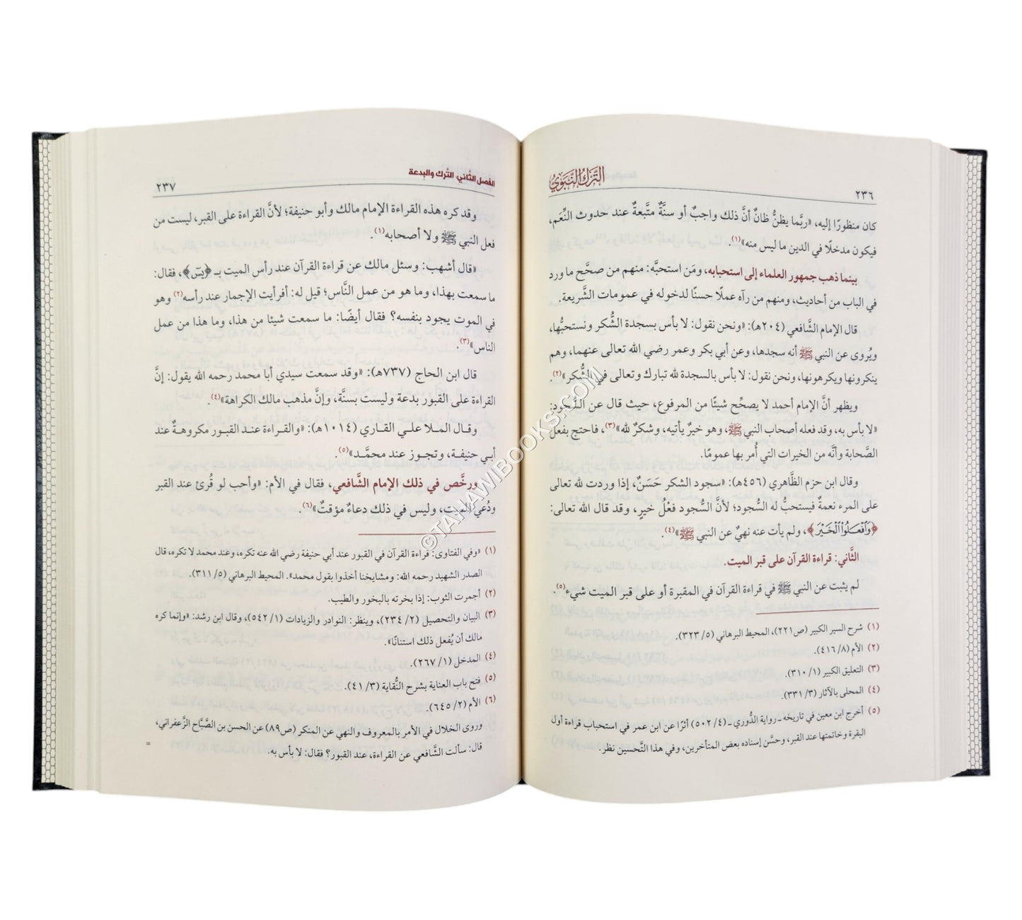 الترك النبوي وأثره في تقرير السنن وضبط البدع