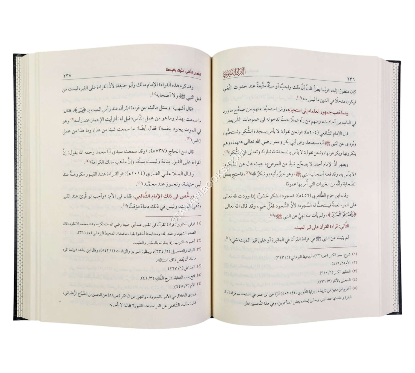 الترك النبوي وأثره في تقرير السنن وضبط البدع