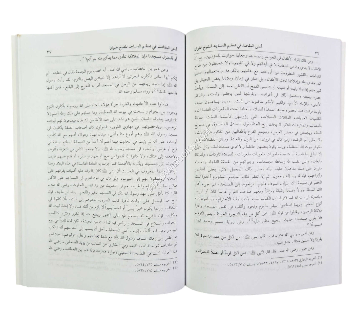 أسنى المقاصد في تعظيم المساجد ويليه (فضل بناء المسجد)