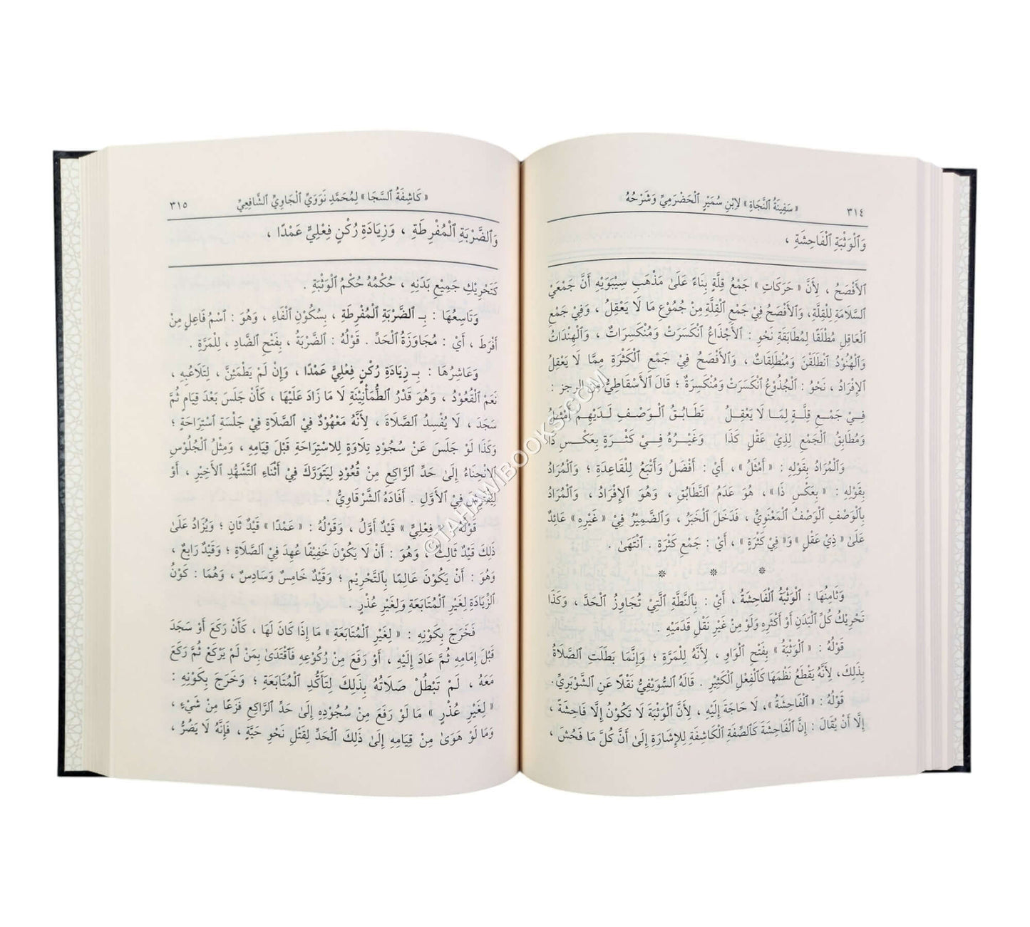 كاشفة السجا شرح سفينة النجا-ابن حزم
