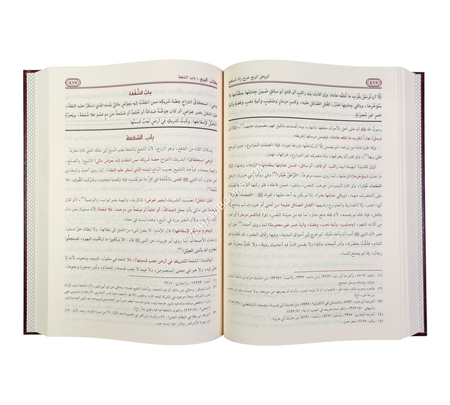 الروض المربع شرح زاد المستنقع-الرسالة ناشرون