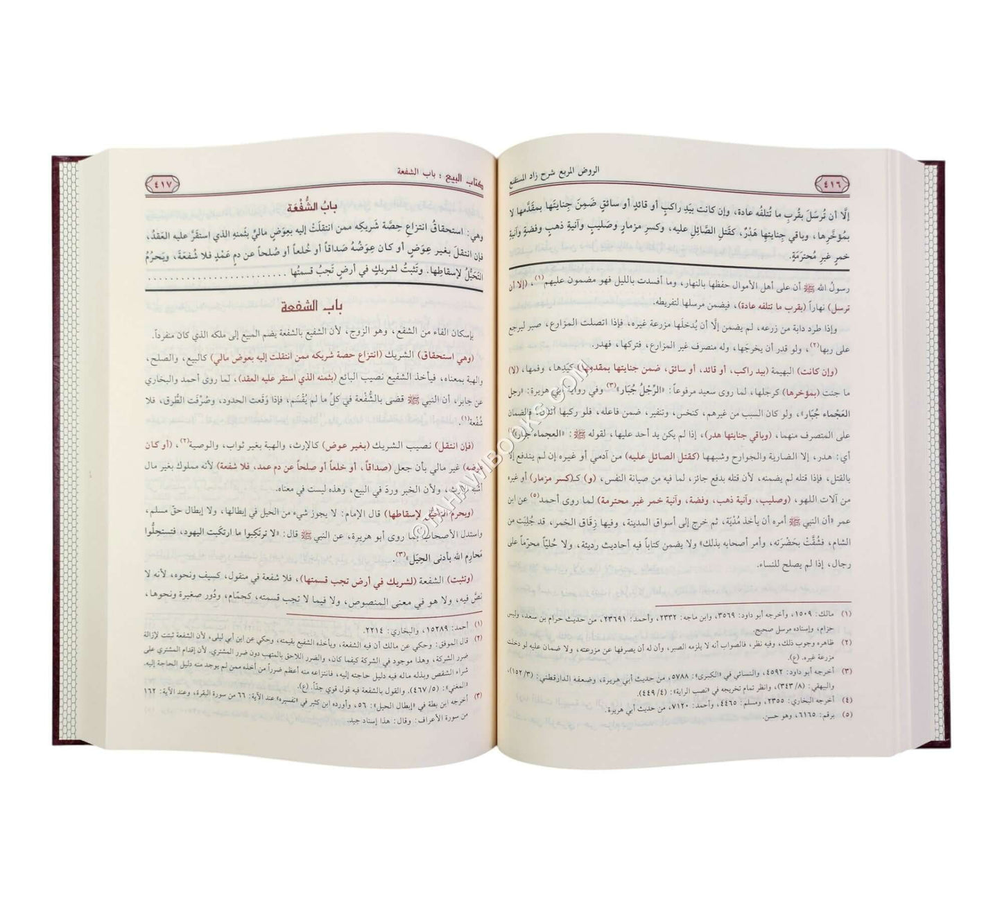 الروض المربع شرح زاد المستنقع-الرسالة ناشرون