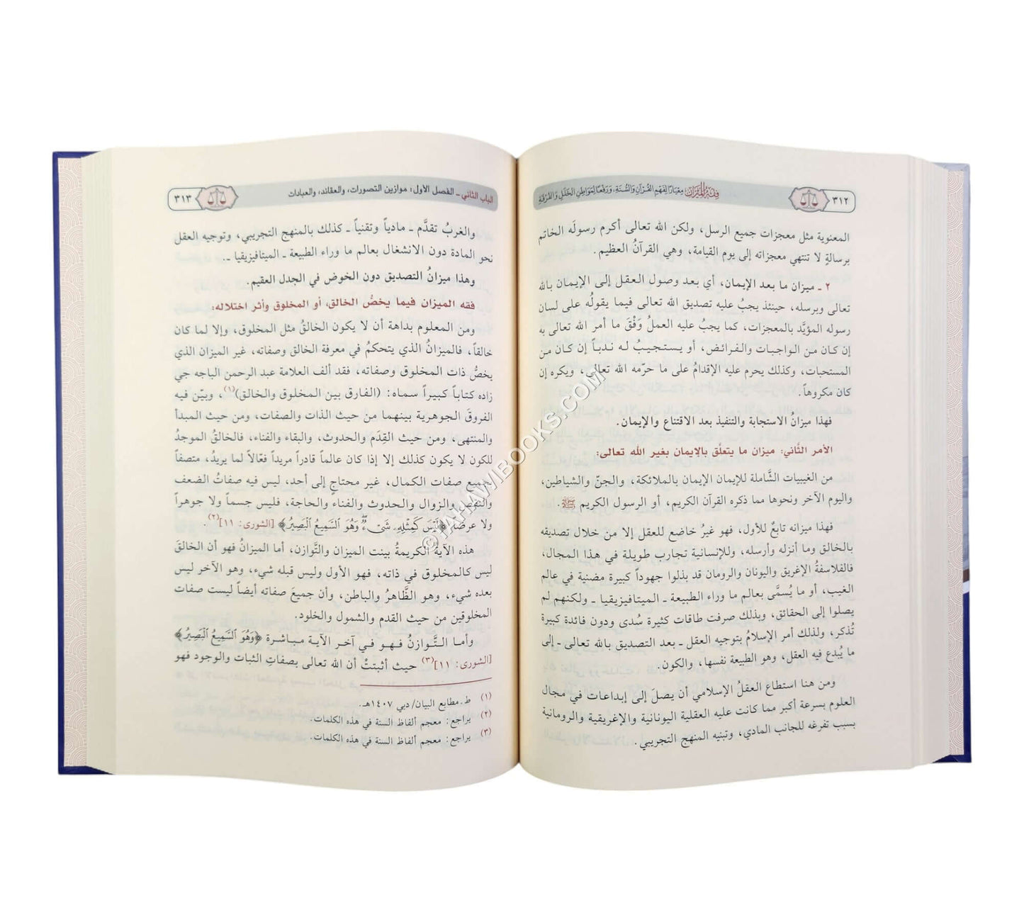 فقه الميزان معياراً لفهم القرآن والسنة