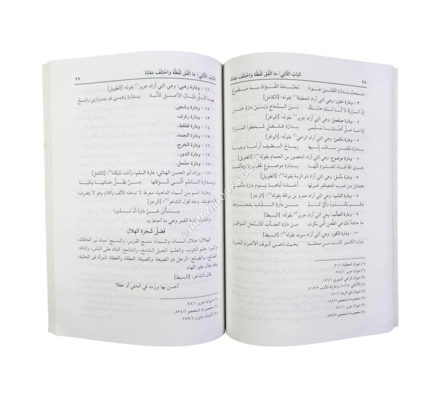 إتفاق المباني وافتراق المعاني (وهو كتاب لغوي يبحث في مباني ومعاني الألفاظ)