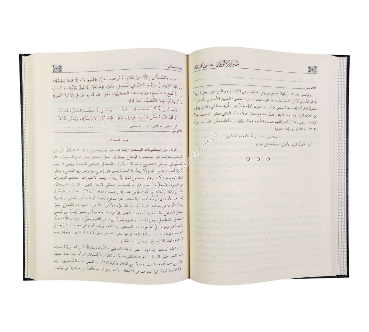 حاشية الآلوسي على شرح قطر الندى-تحقيق الكتاب