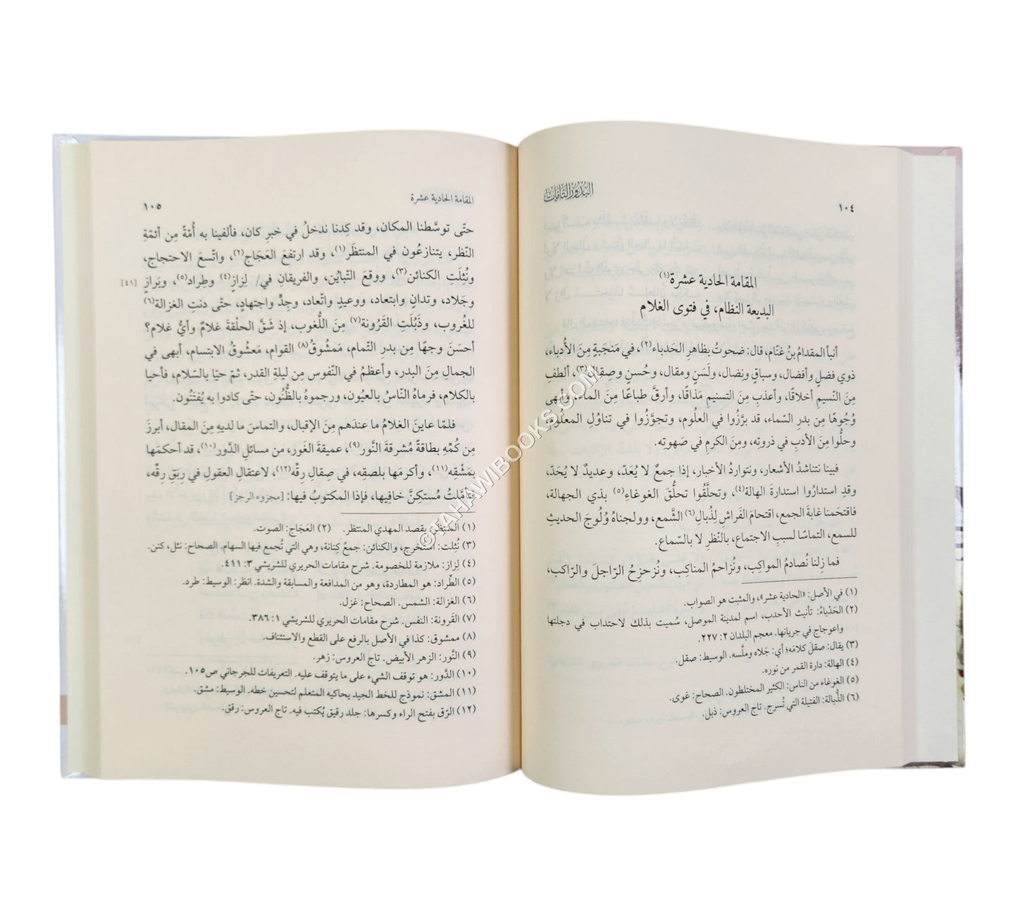 البدور التامات في بديع المقامات