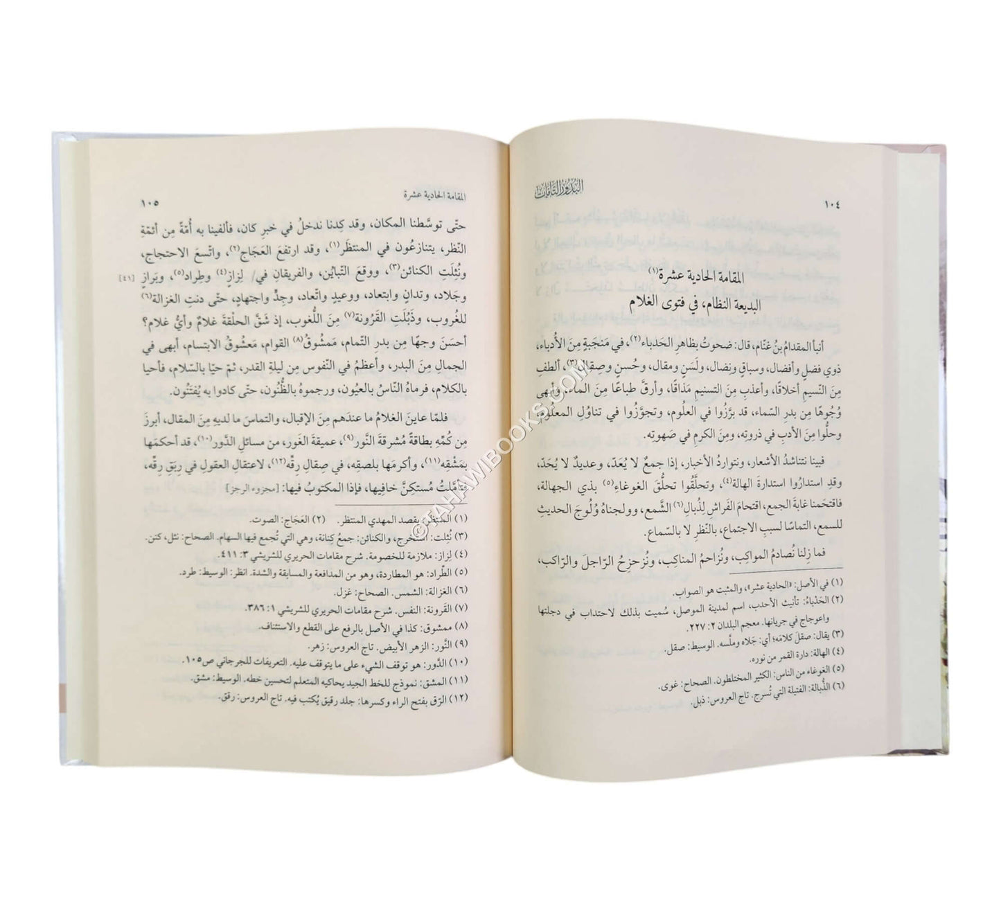 البدور التامات في بديع المقامات