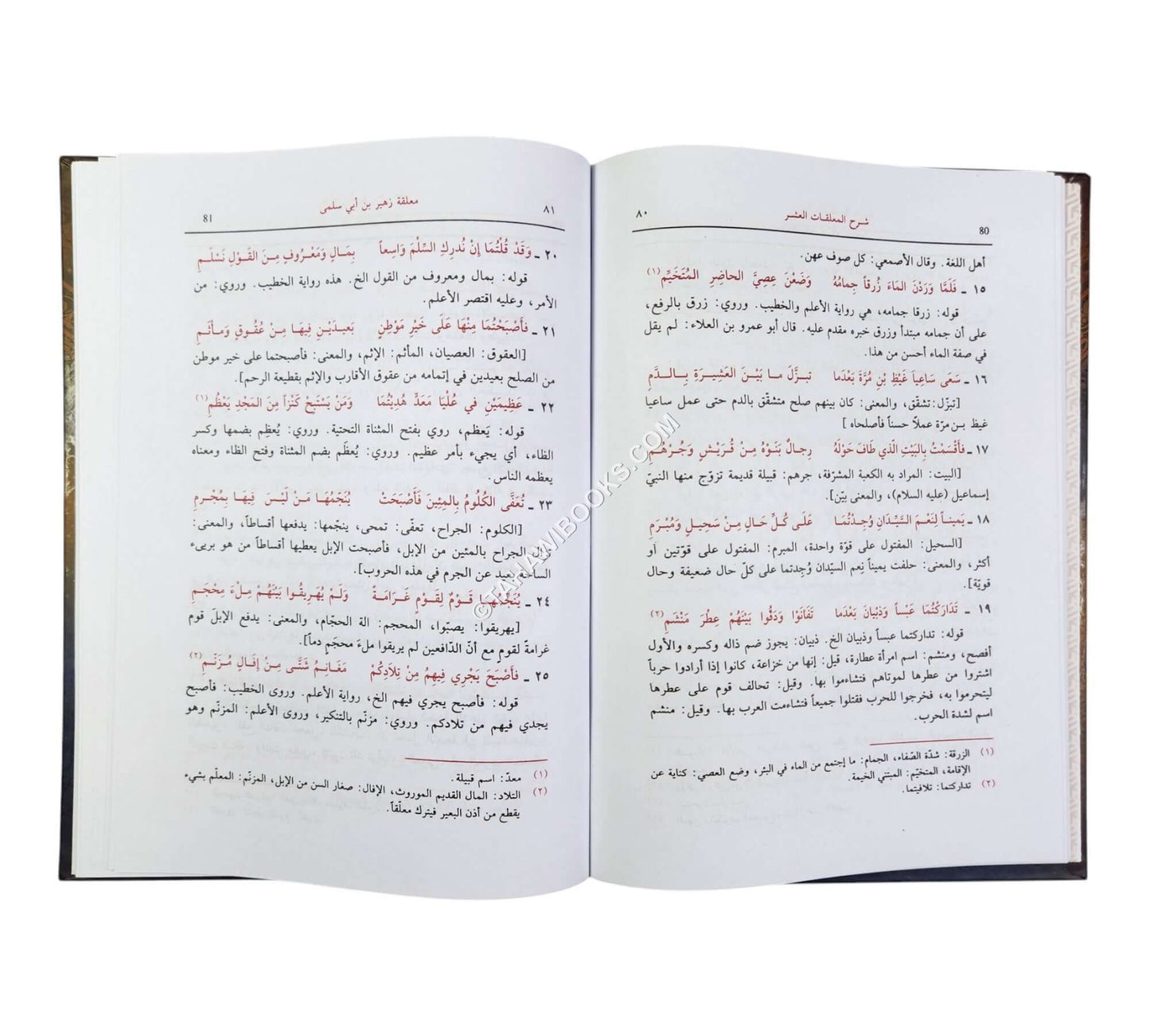 شرح المعلقات العشر ورجالها-العصرية