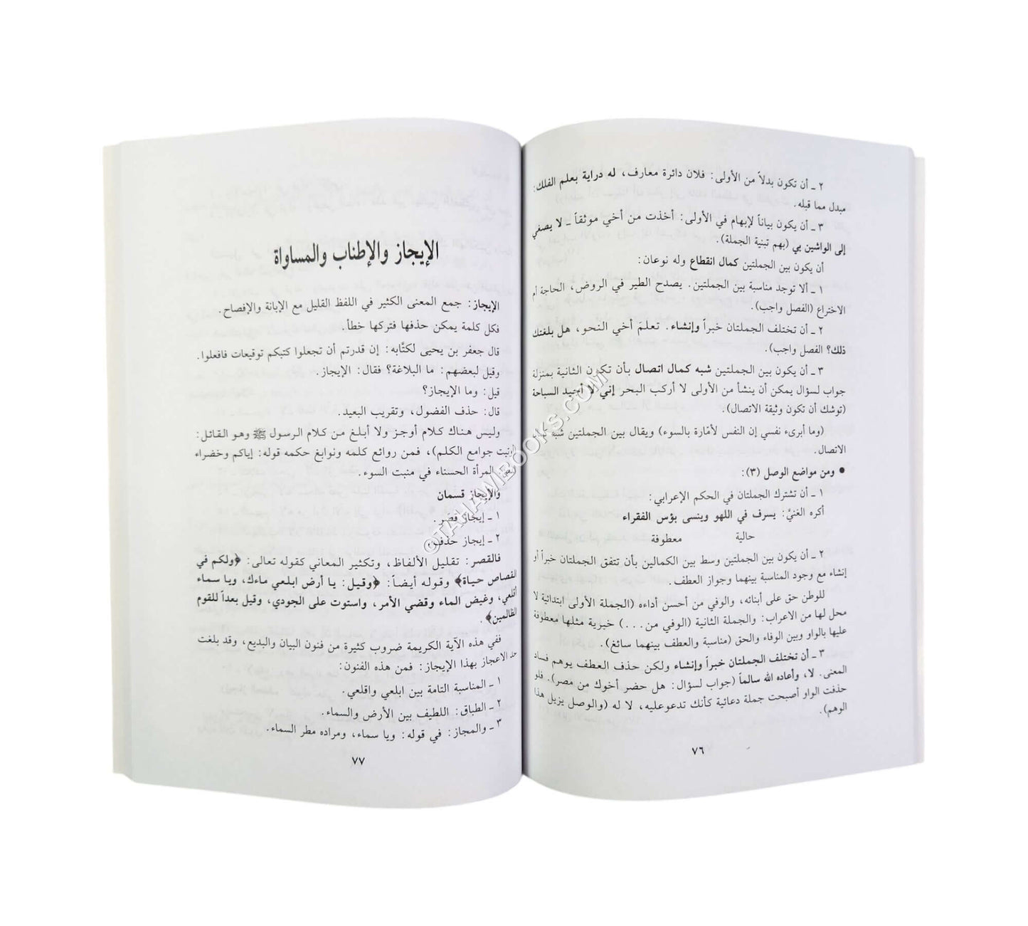 الموجز في البلاغة والعروض