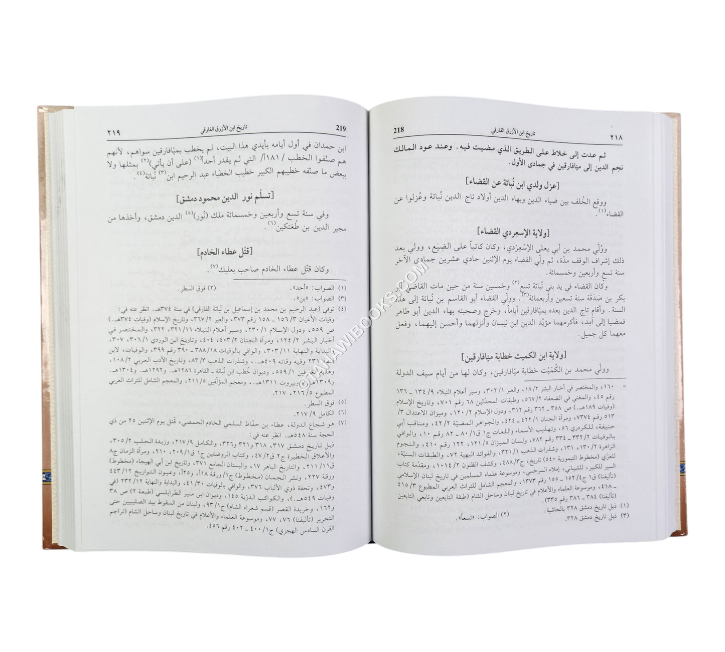 تاريخ ابن الازرق الفارقي