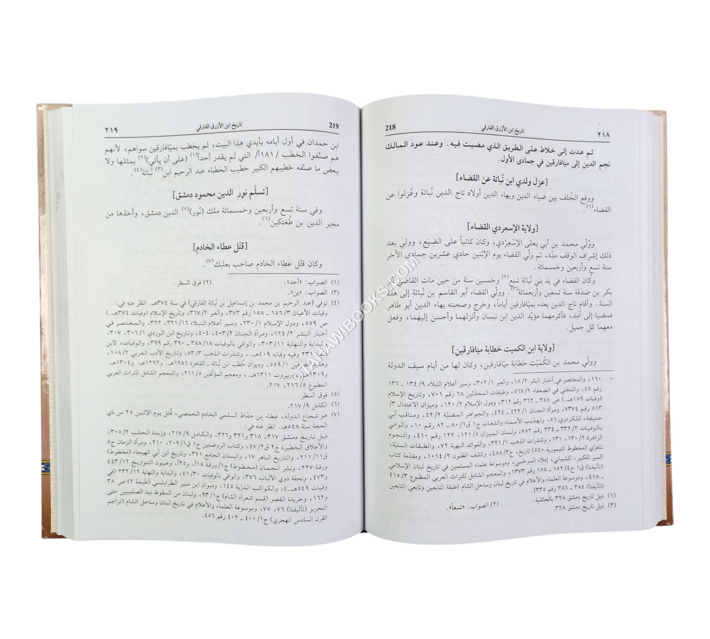 تاريخ ابن الازرق الفارقي