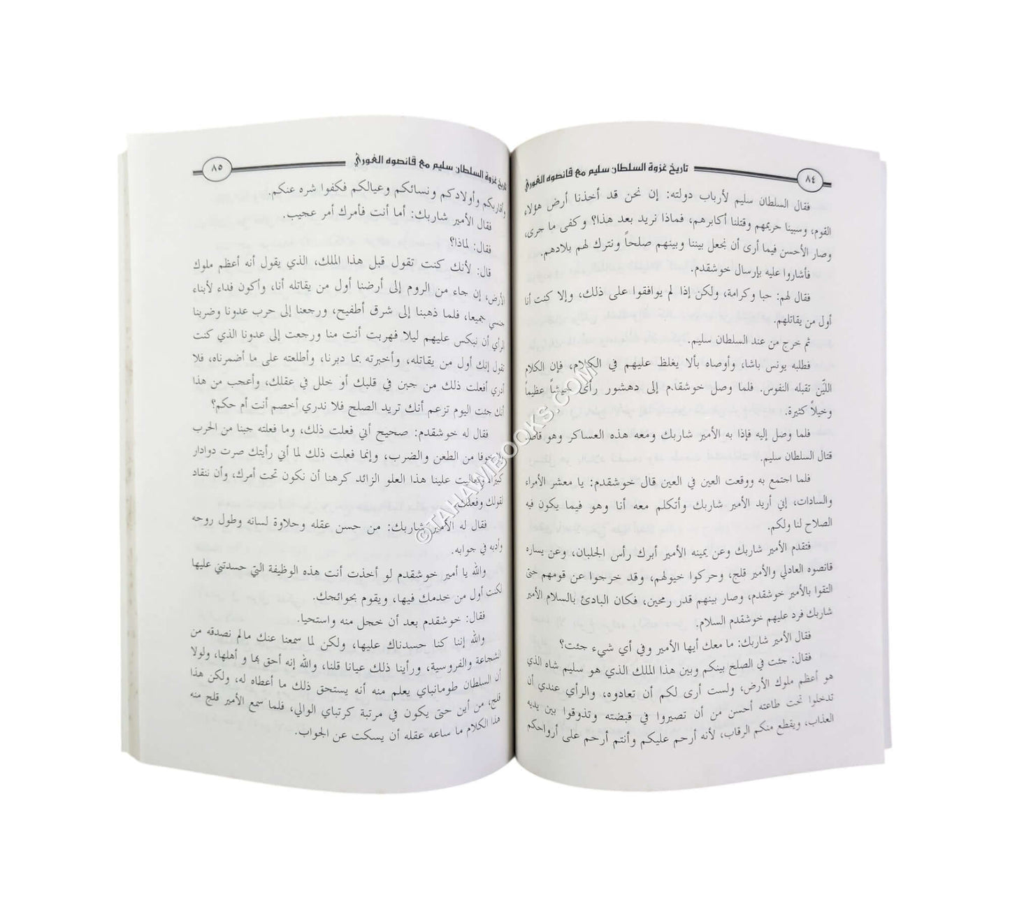 تاريخ غزوة السلطان سليم مع قانصوه الغوري ويليه (الدر المصان في سيرة المظفر سليم خان)