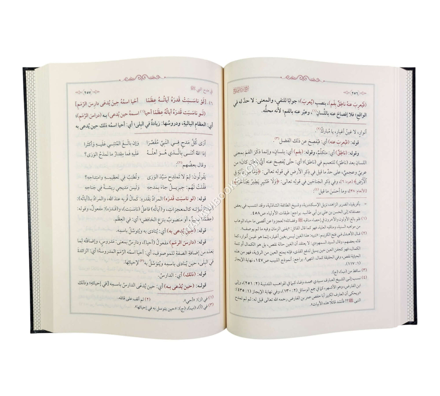شرح بردة المديح للمحلي وعليه حاشية الدسوقي