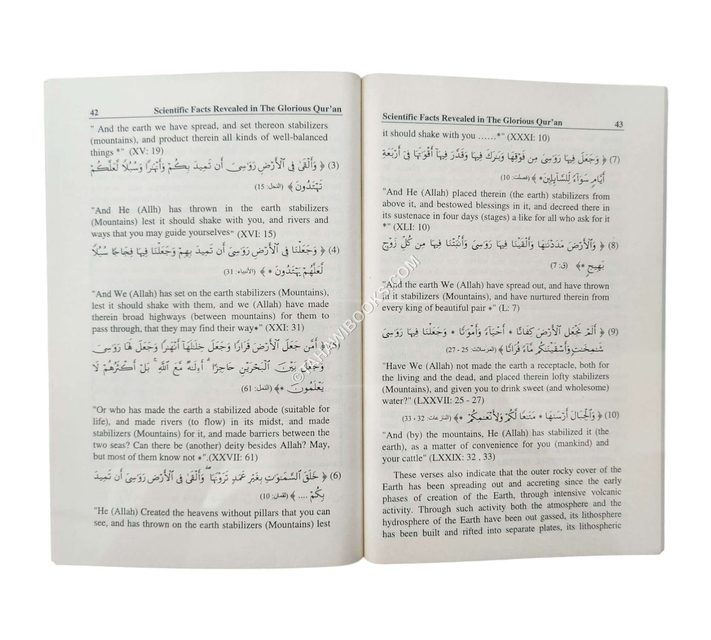 Scientific Facts Revealed In The Glorious Qur'an