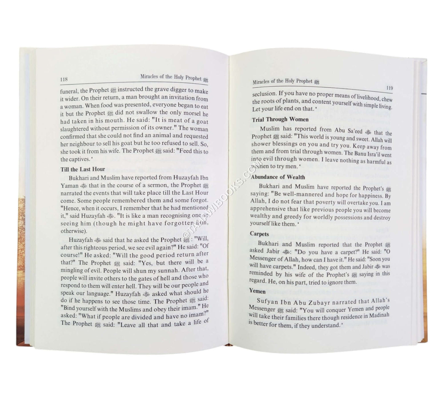 Miracles Of The Holy Prophet