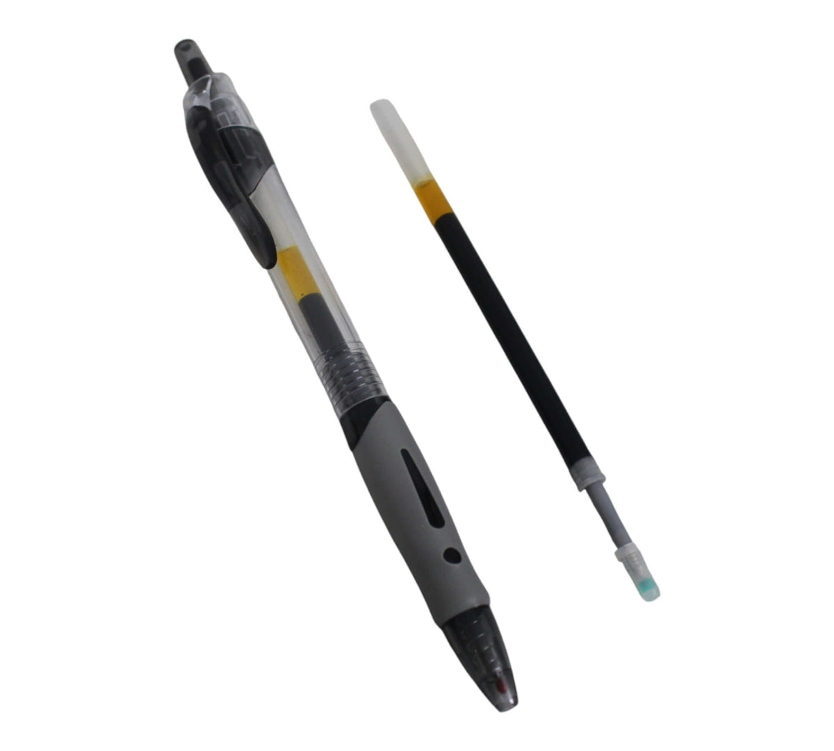 Retractable Gel Pen-Black with refill