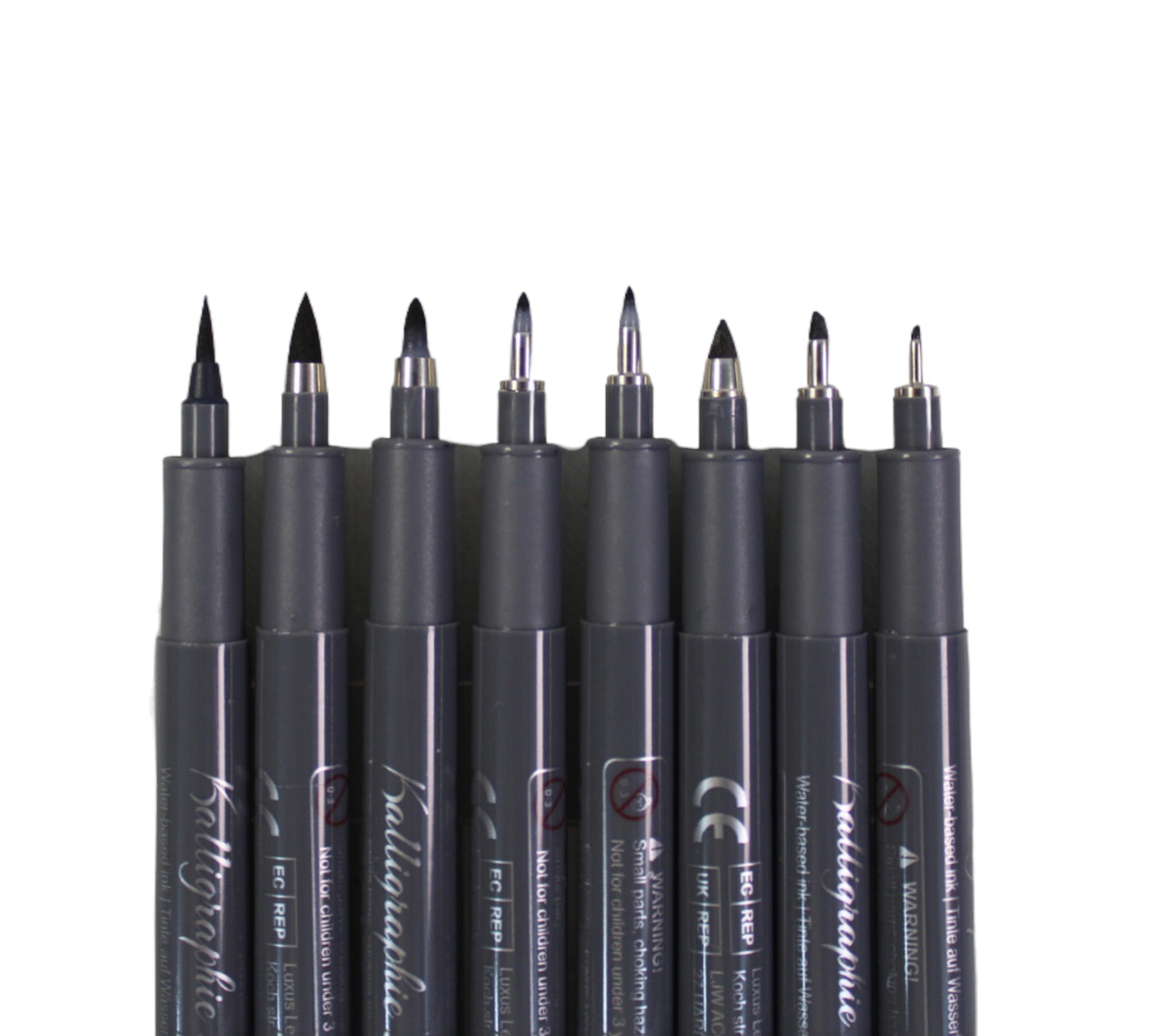 Calligraphy 8pcs Brush Pen Set