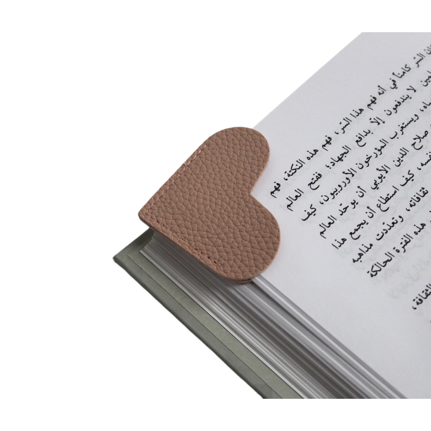 Bookmark:Heart-PU Leather