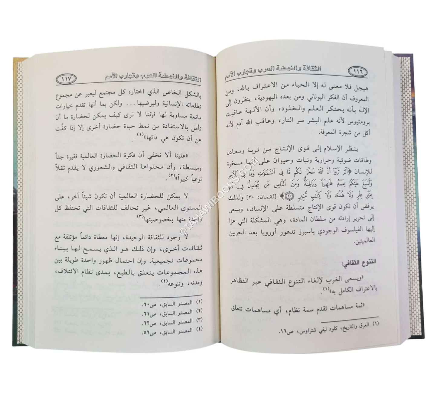 الثقافة والنهضة العرب وتجارب الأمم