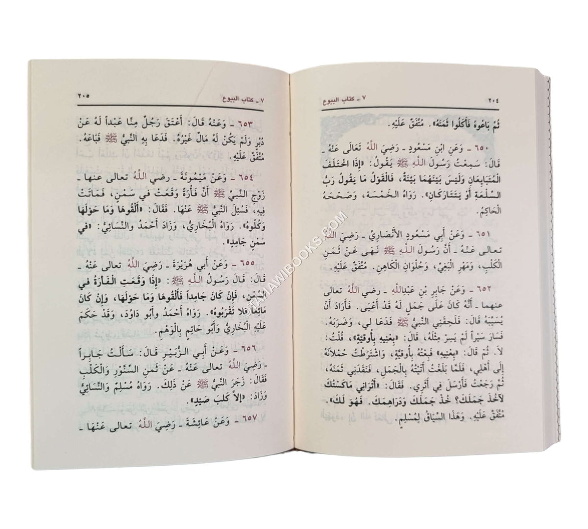 بلوغ المرام من أدلة الأحكام-جيب-ابن حزم