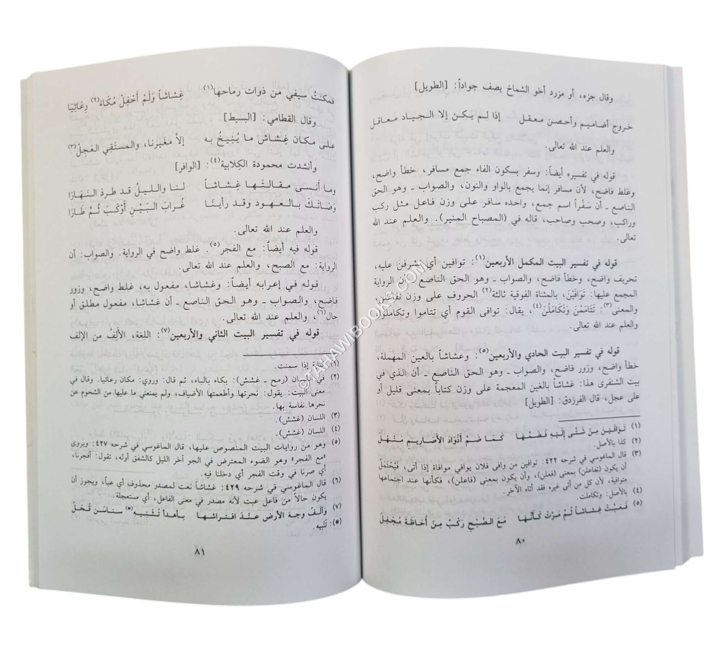كتاب إحقاق الحق وتبريء العرب مما أحدثه عاكش اليمني في لغتهم ولامية العرب