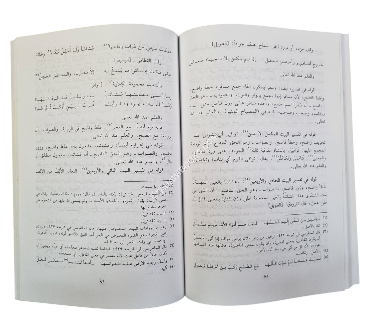 كتاب إحقاق الحق وتبريء العرب مما أحدثه عاكش اليمني في لغتهم ولامية العرب