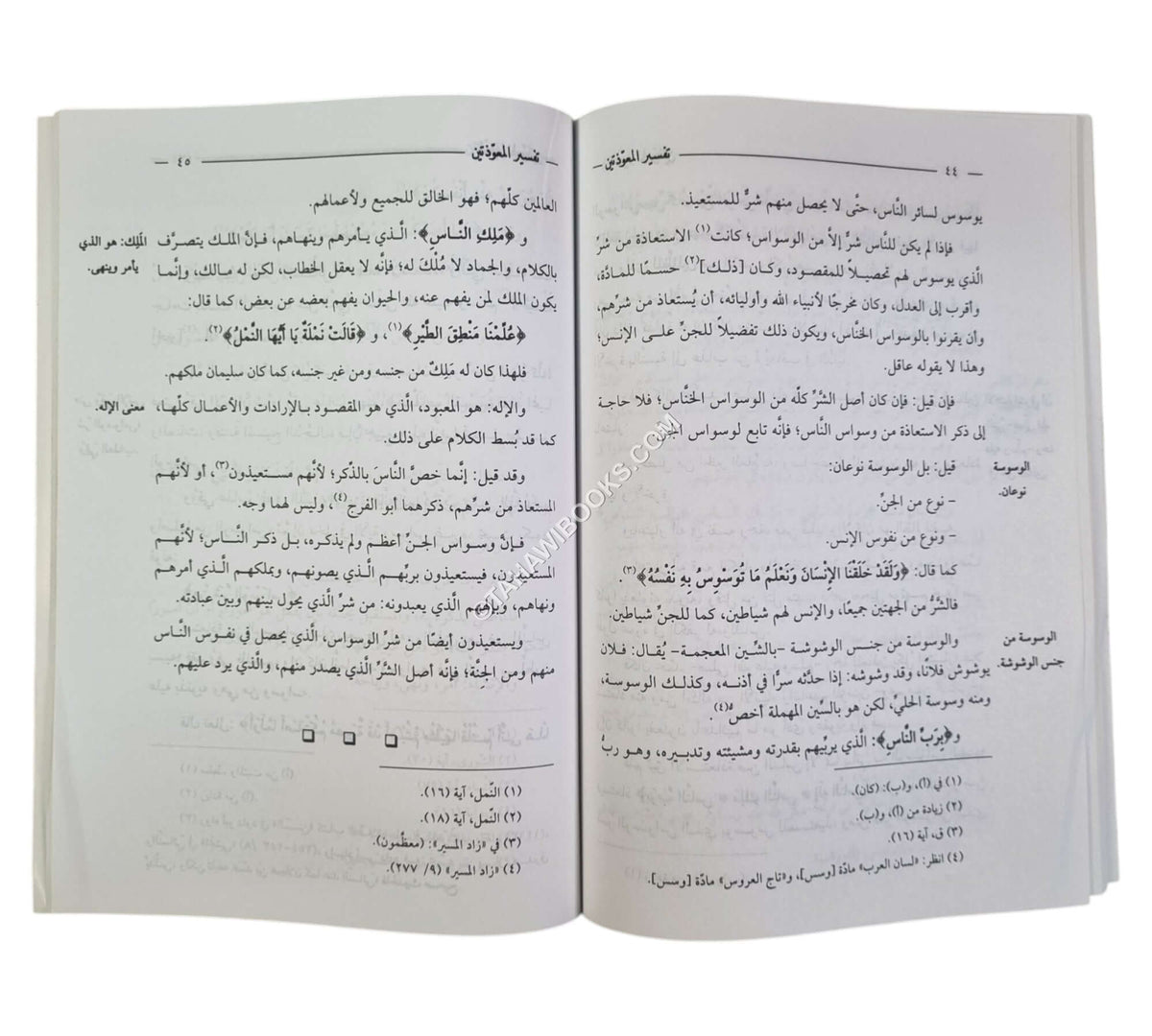 تفسير المعوذتين