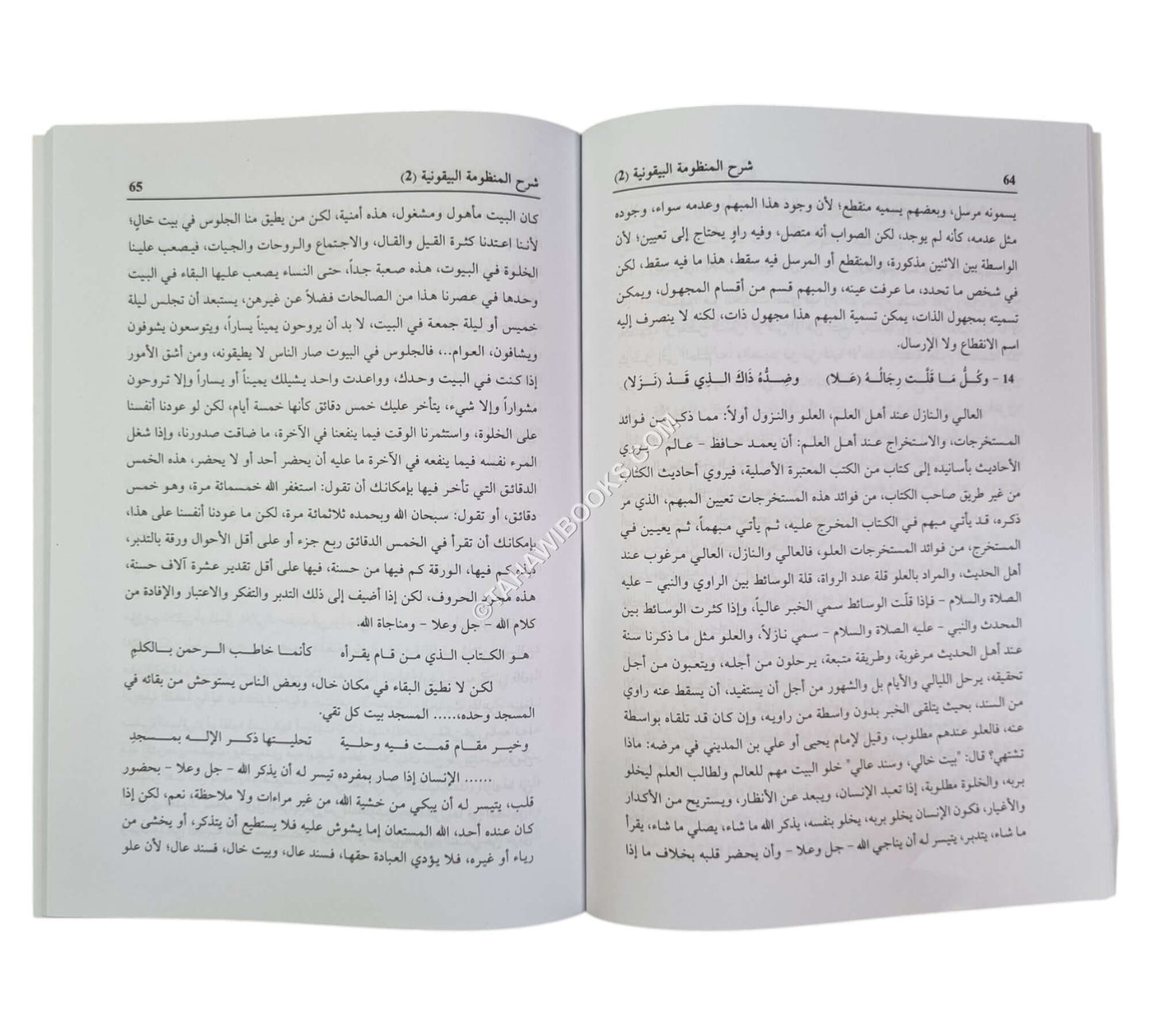 البسط المستدير في شرح البيقونية