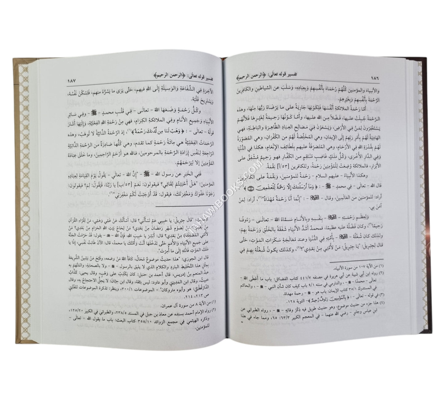 تفسير الفاتحة المسمى (تفسير العلوم والمعاني المستودعة في السبع المثاني)