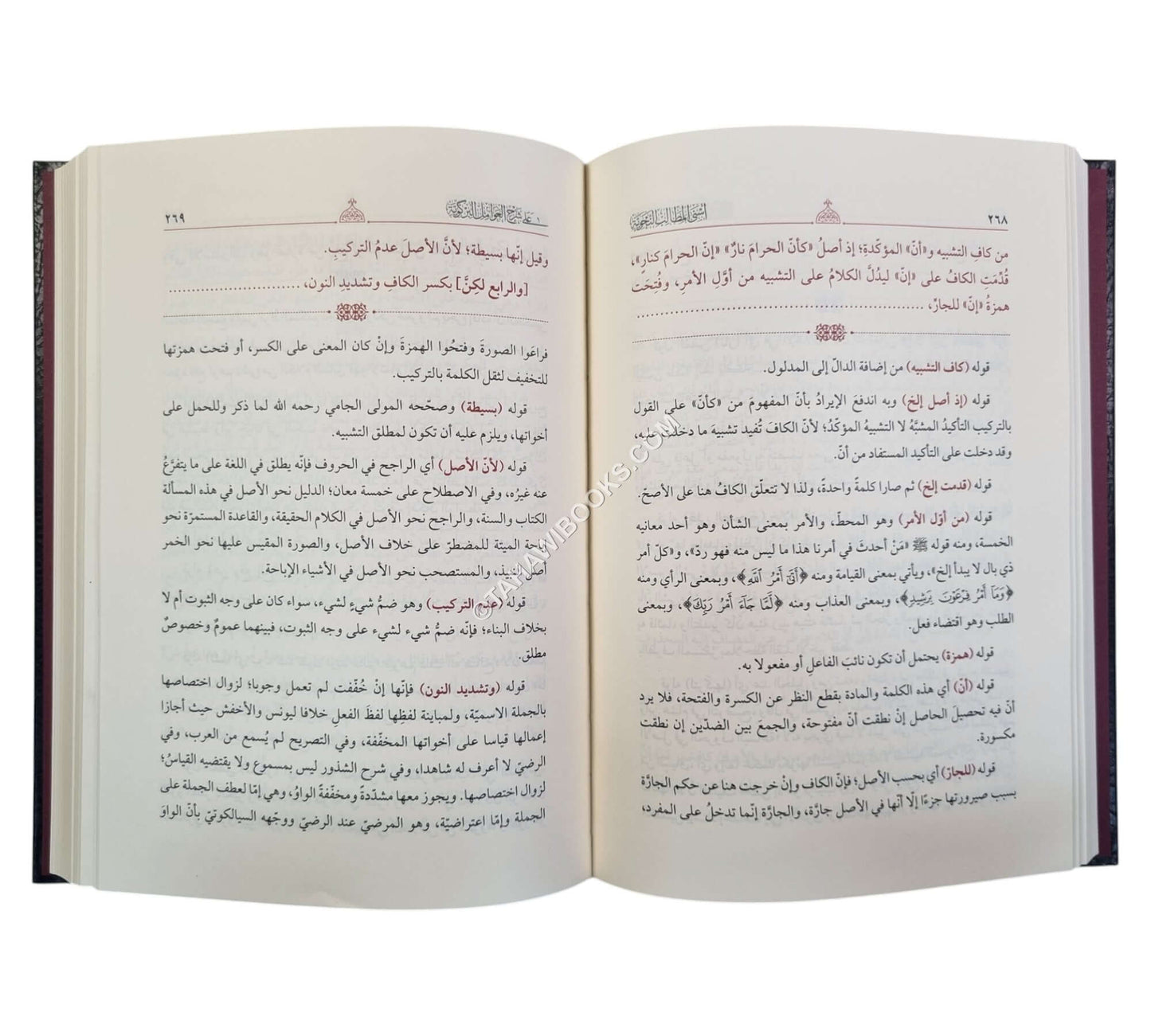 أسنى المطالب النحوية على شرح العوامل البركوية