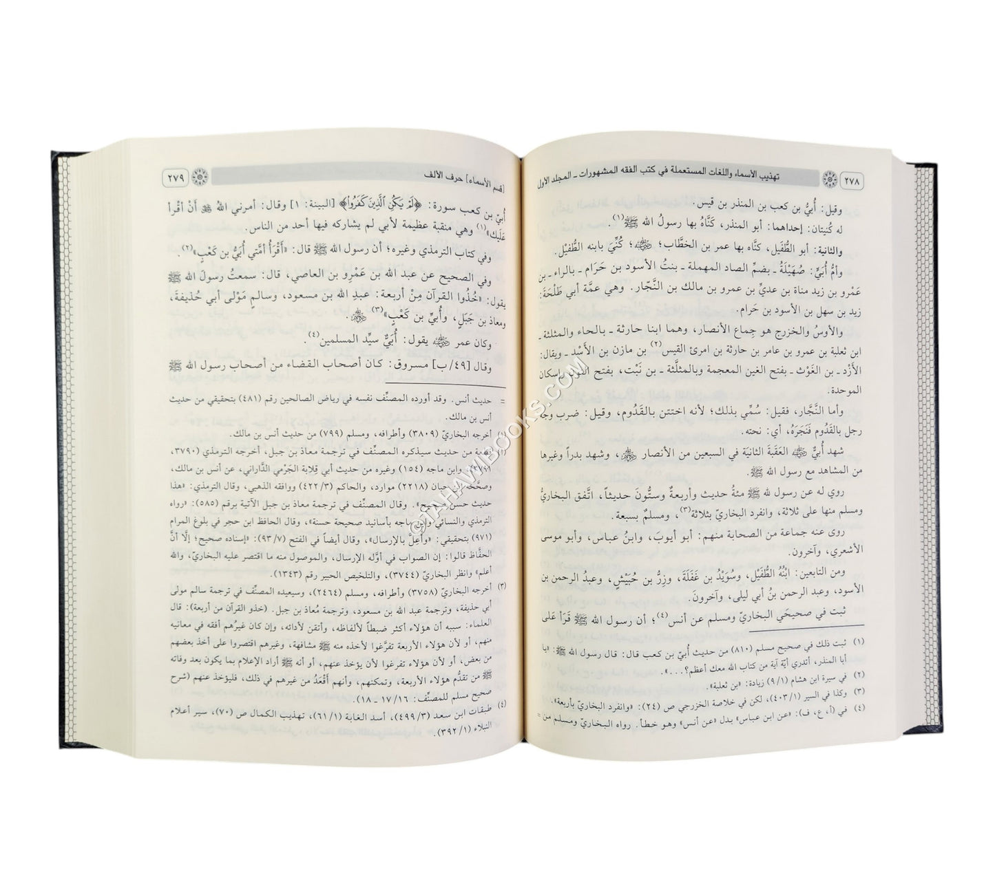 تهذيب الأسماء و اللغات-الفيحاء