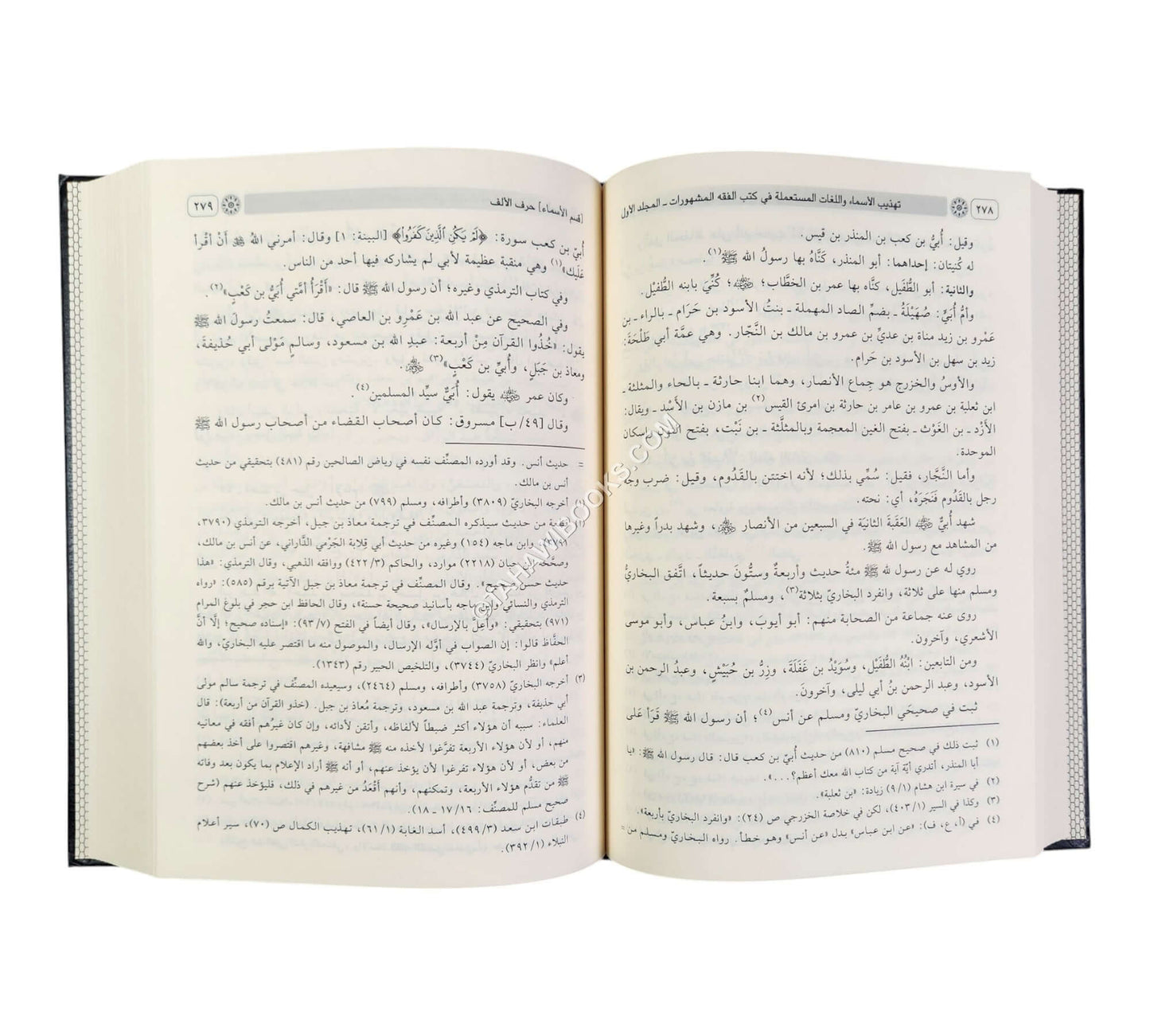 تهذيب الأسماء و اللغات-الفيحاء