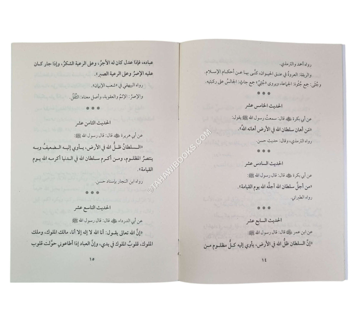 الأحاديث الأربعين في وجوب طاعة أمير المؤمنين