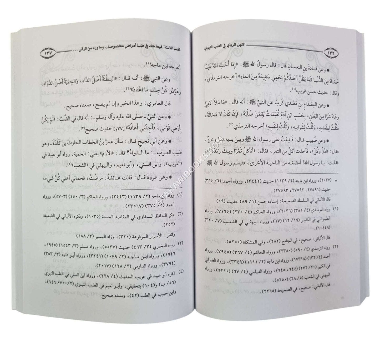 المنهل الروي في الطب النبوي
