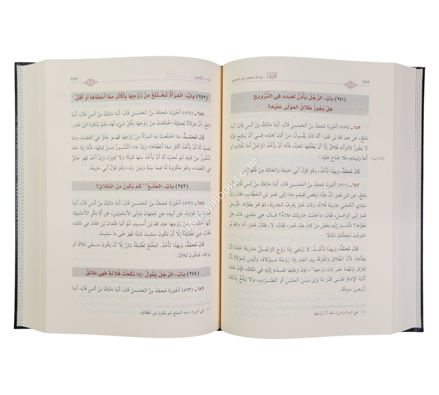 الموطأ للإمام محمد-القلم