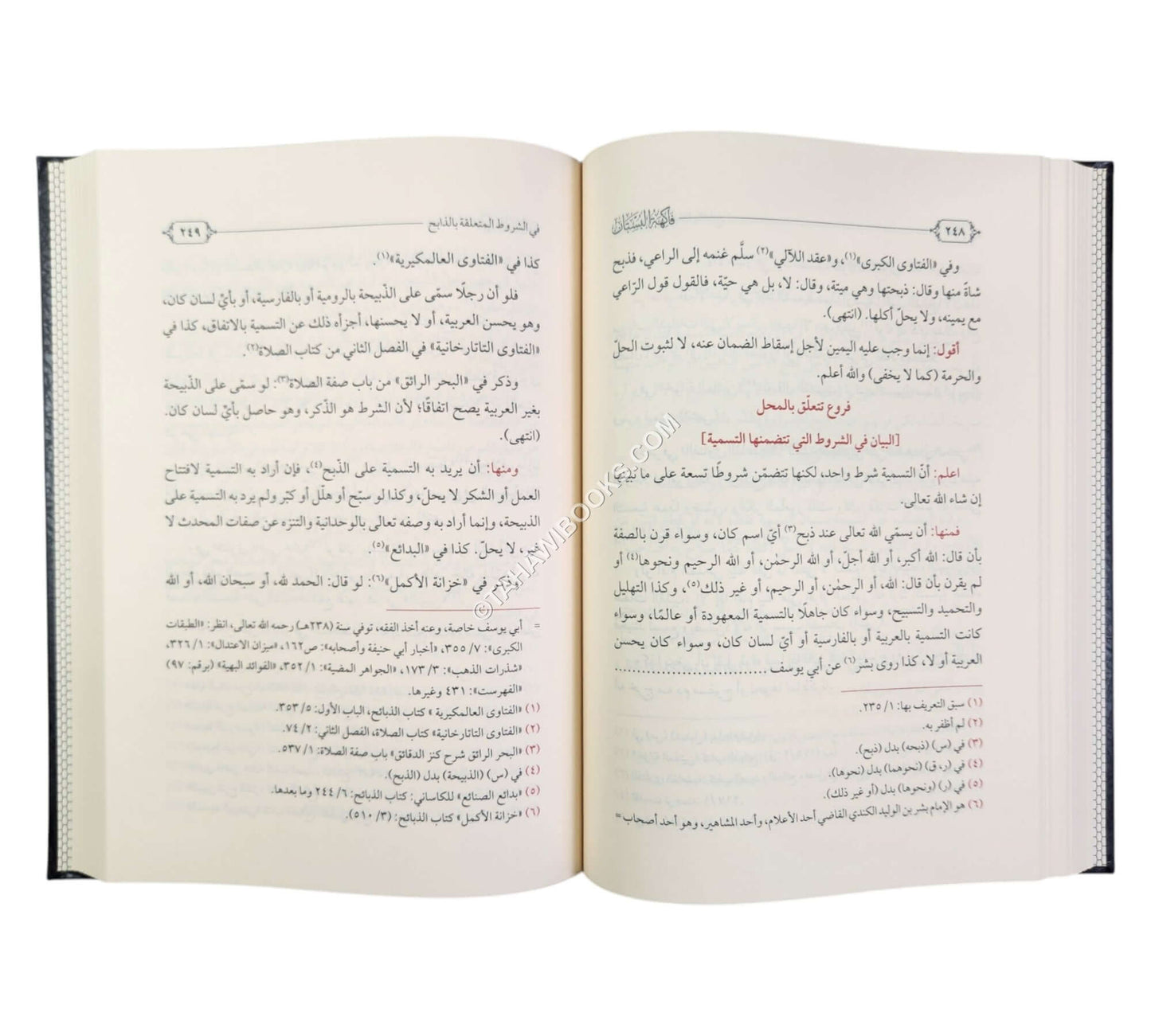 فاكهة البستان في مسائل الذبائح والصيد-الفتح
