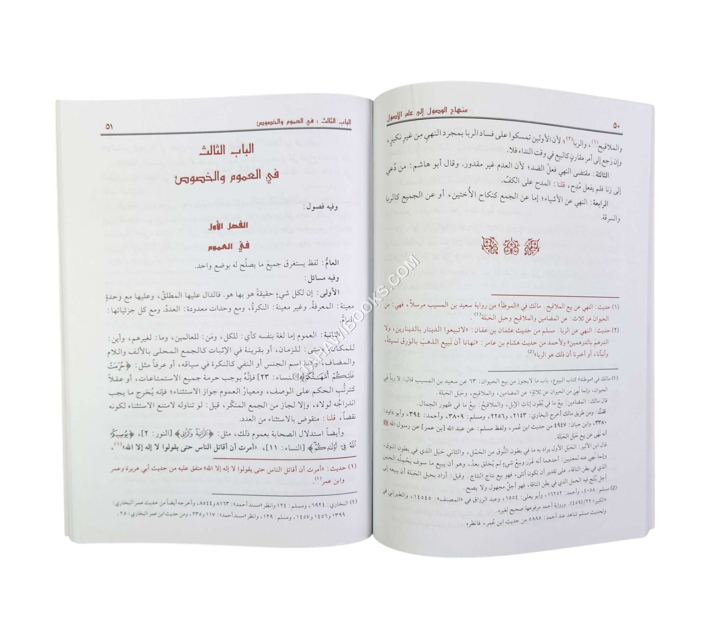 منهاج الوصول إلى علم الأصول