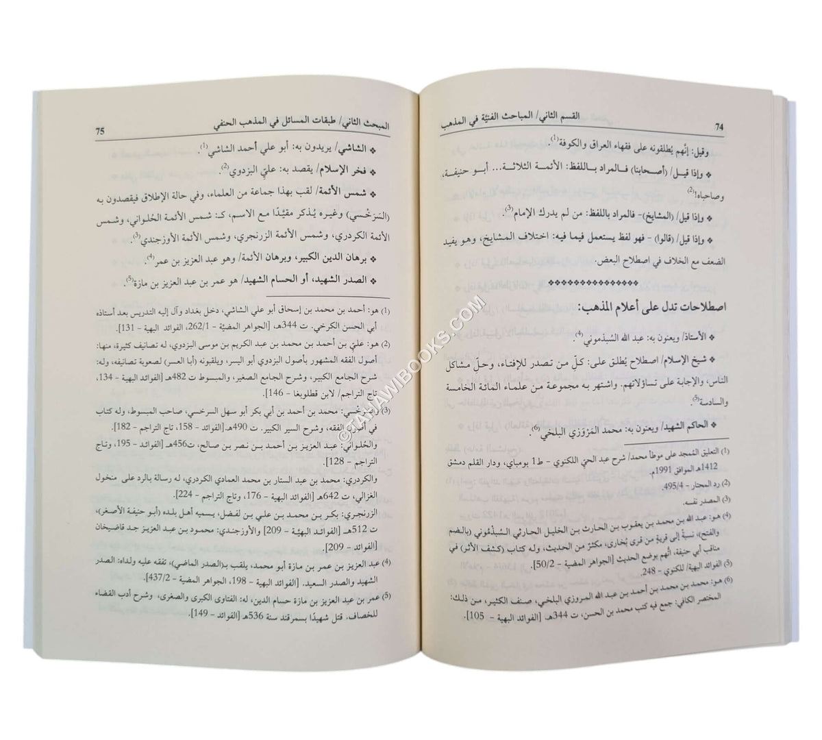 المباحث الضرورية لدراسة مذهب الحنفية