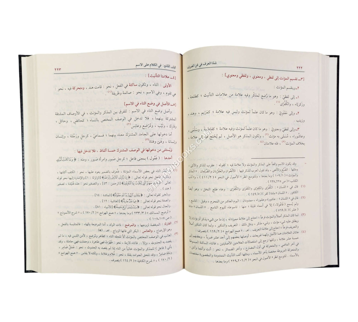 شذا العرف في فن الصرف-الفيحاء