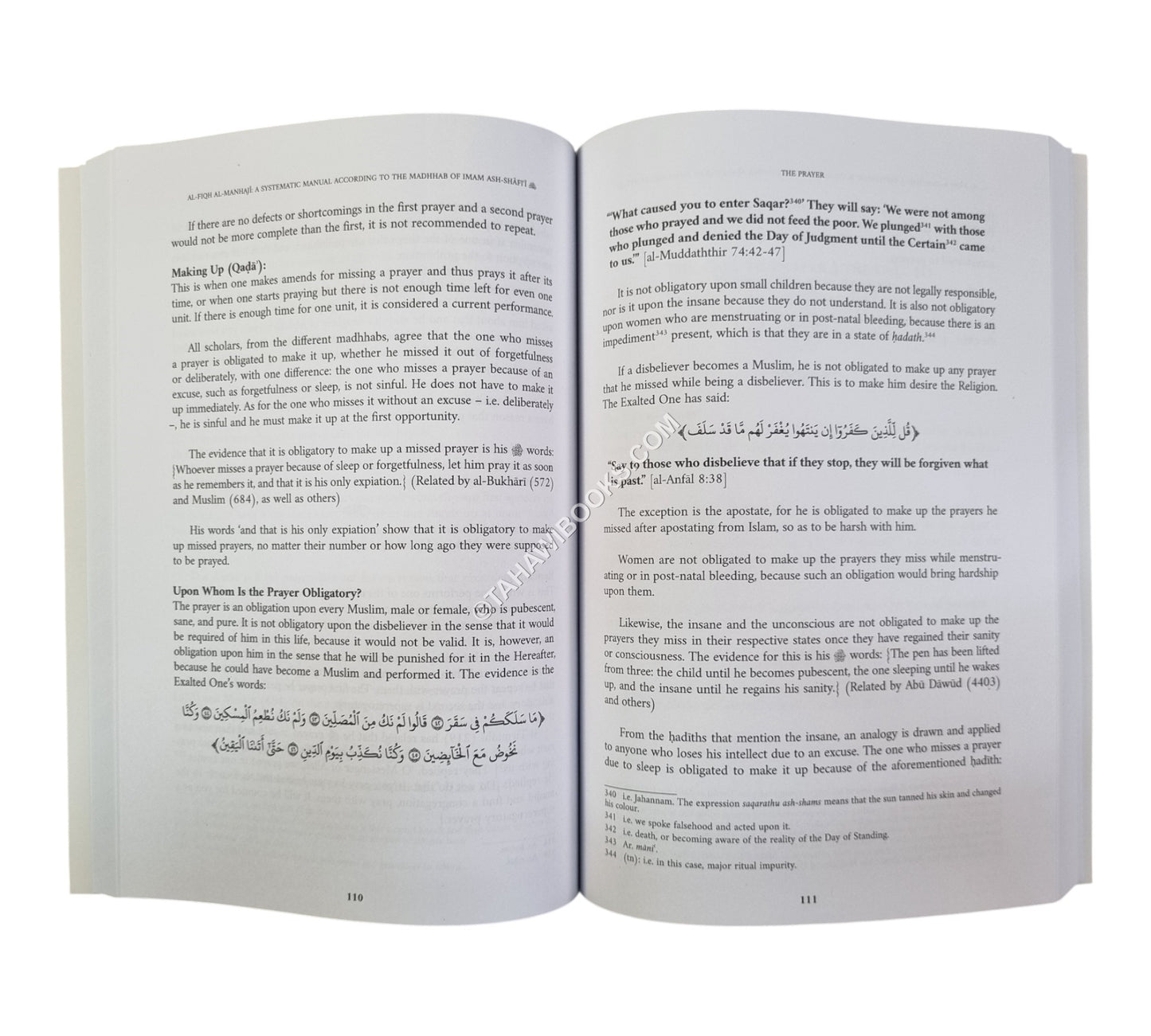 Al-Fiqh Al-Manhaji-Vol 1, Purification & Prayer
