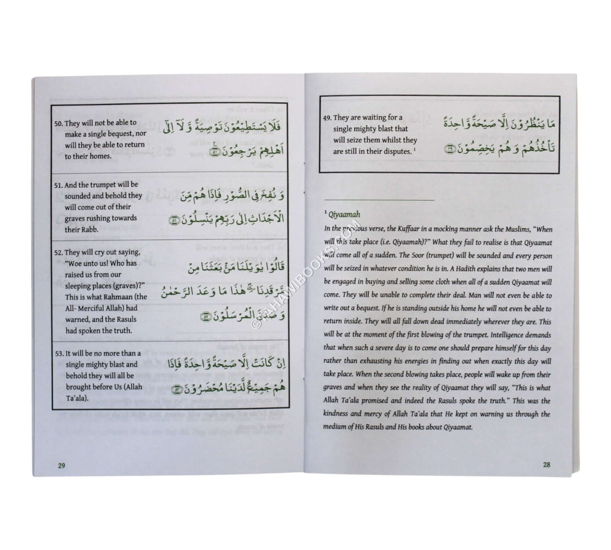 Tafsir of Surah Yaaseen