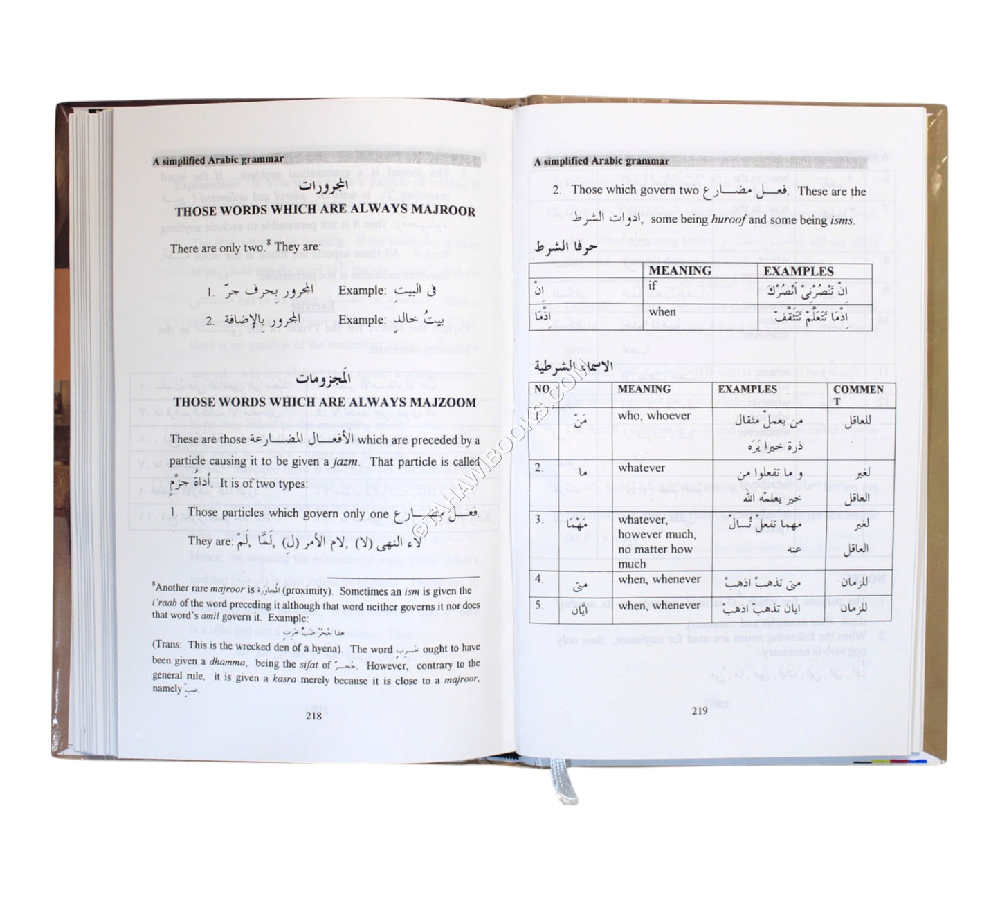A Simplified Arabic Grammar